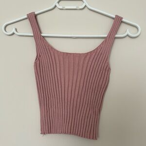 Dusty pink tank top